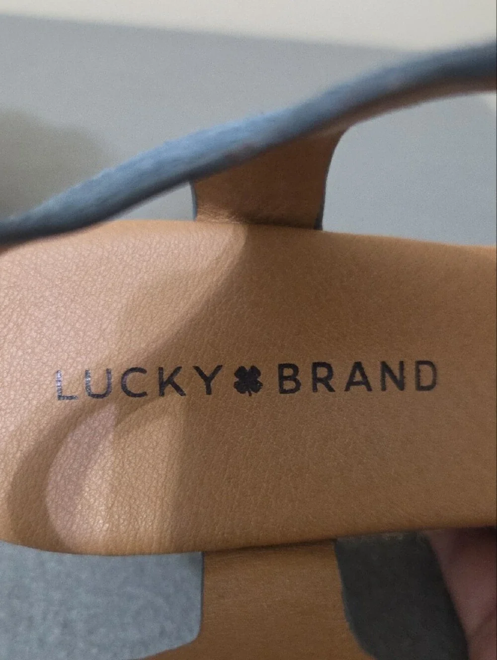 Lucky Brand Light Blue Leather 3
